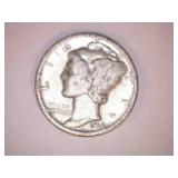 1936 Silver Mercury Dime