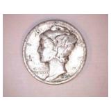1936 Silver Mercury Dime