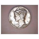 1936 Silver Mercury Dime