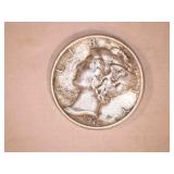 1942 Silver Mercury Dime