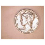1943 Silver Mercury Dime