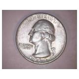 1964-D Silver Washington Quarter