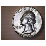 1962-D Silver Washington Quarter