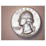1956 Silver Washington Quarter