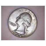 1964 Silver Washington Quarter