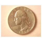 1954 Silver Washington Quarter