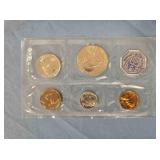 1962 Philadelphia Mint proof coin series;