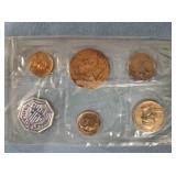 1962 Philadelphia Mint proof coin series;