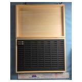 Wooden Coin Box w/styrofoam insert