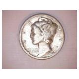 1936 Silver Mercury Dime