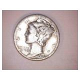 1936 Silver Mercury Dime