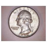 1962-D Silver Washington Quarter