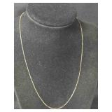 14K gold chain necklace