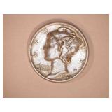 1945 Silver Mercury Dime