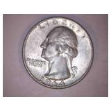 1964-D Silver Washington Quarter