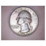 1964-D Silver Washington Quarter