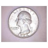 1964-D Silver Washington Quarter