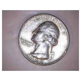 1963-D Silver Washington Quarter