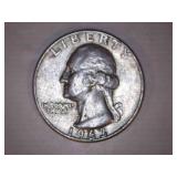 1963-D Silver Washington Quarter