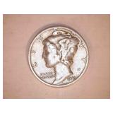 1941 Silver Mercury Dime