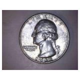 1962-D Silver Washington Quarter