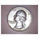 1962-D Silver Washington Quarter