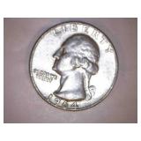 1964-D Silver Washington Quarter