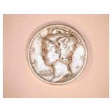 1937 Silver Mercury Dime