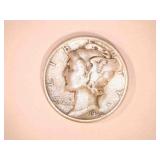 1945 Silver Mercury Dime