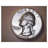 1961 Silver Washington Quarter