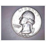 1958-D Silver Washington Quarter