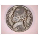 1944-D Wartime Silver Jefferson Nickel