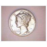 1936-D Silver Mercury Dime