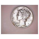 1936-S Silver Mercury Dime