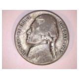 1945-D Wartime Silver Jefferson Nickel