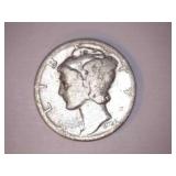 1936-D Silver Mercury Dime