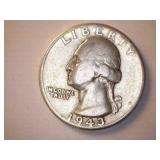 1943 Silver Washington Quarter