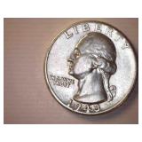 1943 Silver Washington Quarter