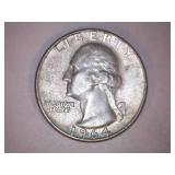 1964-D Silver Washington Quarter