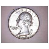1964 Silver Washington Quarter
