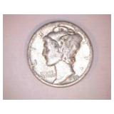 1936 Silver Mercury Dime