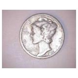 1936 Silver Mercury Dime