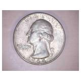 1964-D Silver Washington Quarter