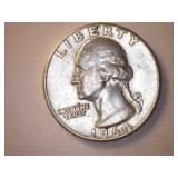 1964 Silver Washington Quarter