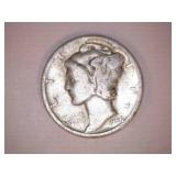 1936 Silver Mercury Dime