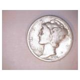 1936 Silver Mercury Dime