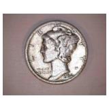 1936 Silver Mercury Dime