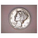 1936 Silver Mercury Dime
