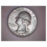 1964-D Silver Washington Quarter