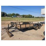 16� Trailmaster Flatbed Trailer 16� Trailmaster Flatbed Trailer